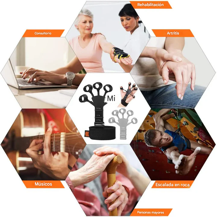 RehaGrip™ – Ejercitador de dedos premium