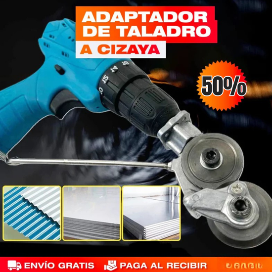 CortaFácil Max™— Convierte tu taladro en una cortadora poderosa