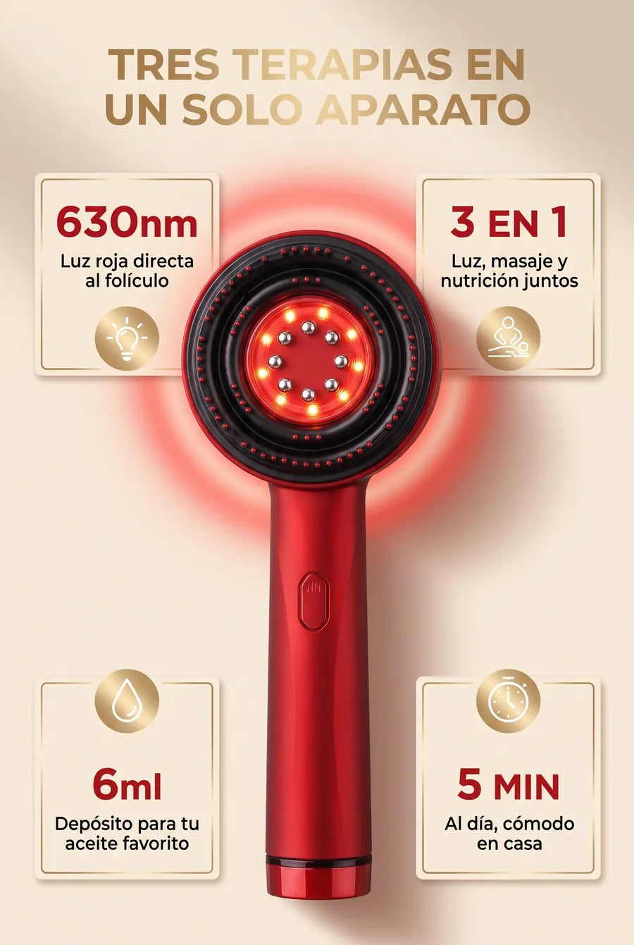 Cepillo Masajeador Capilar Luz Roja - 04_beneficios