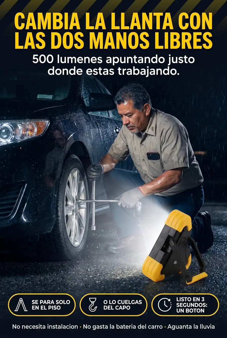 Triangulo de Emergencia LED Solar - 05_luz_trabajo
