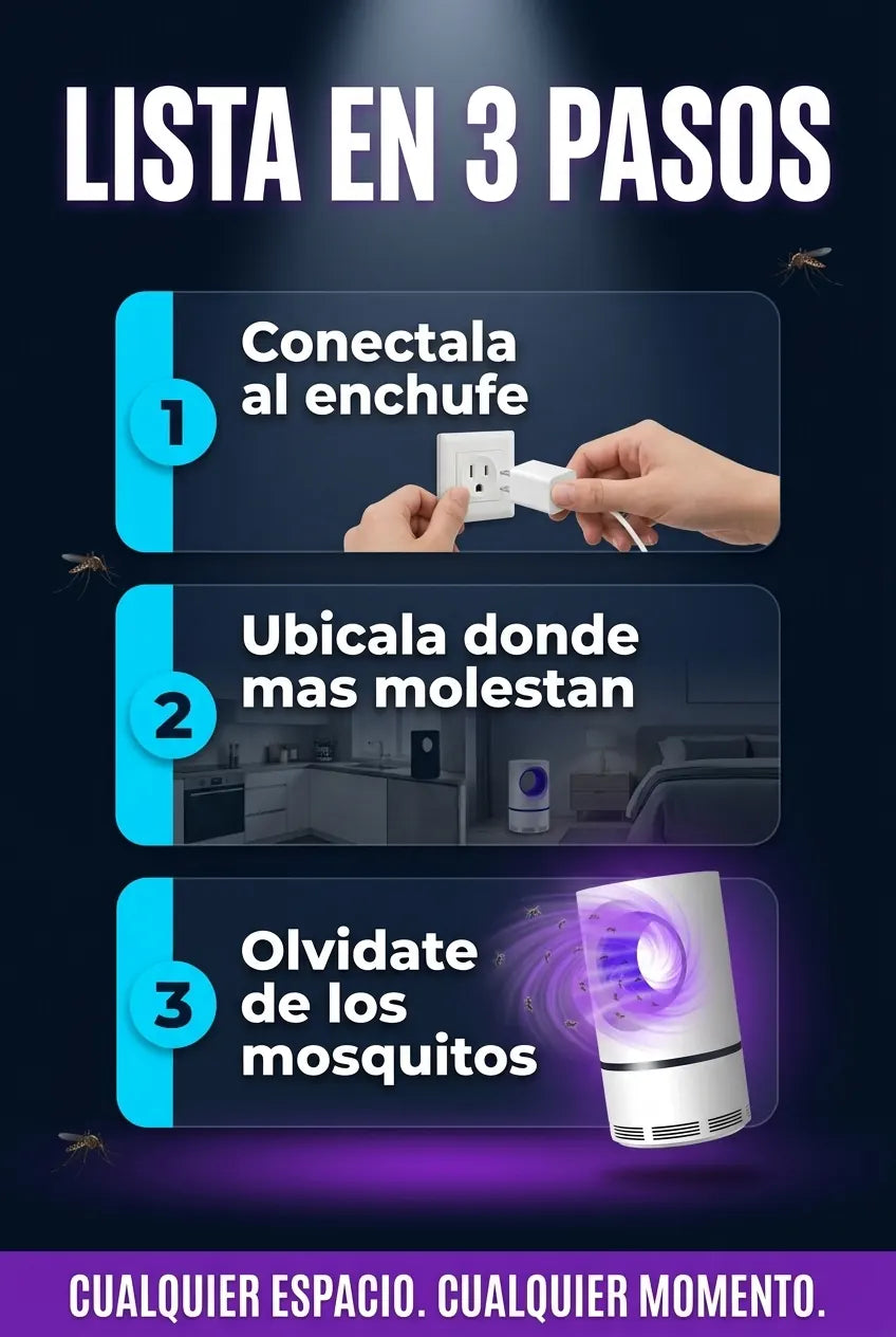 Lampara UV - Lista en 3 pasos