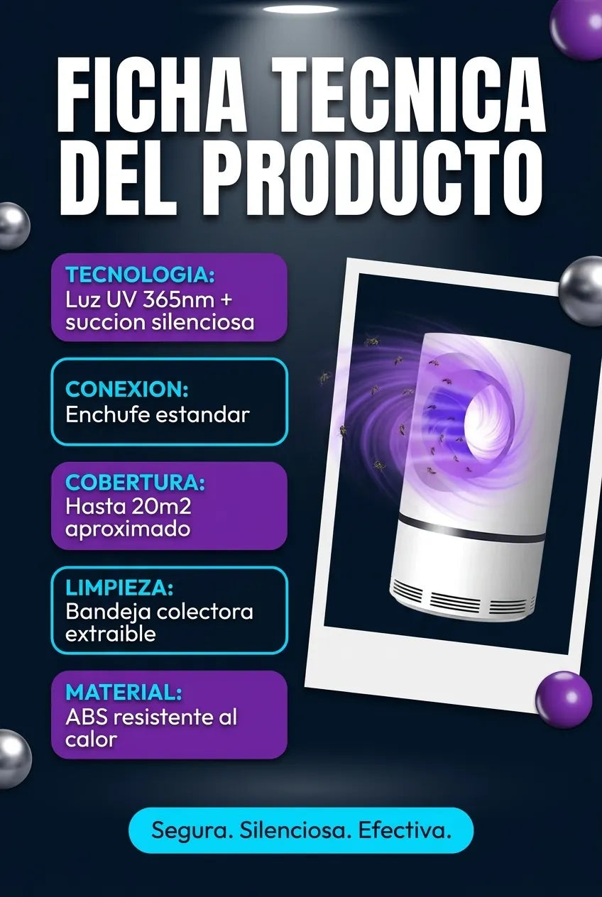 Lampara UV - Ficha tecnica