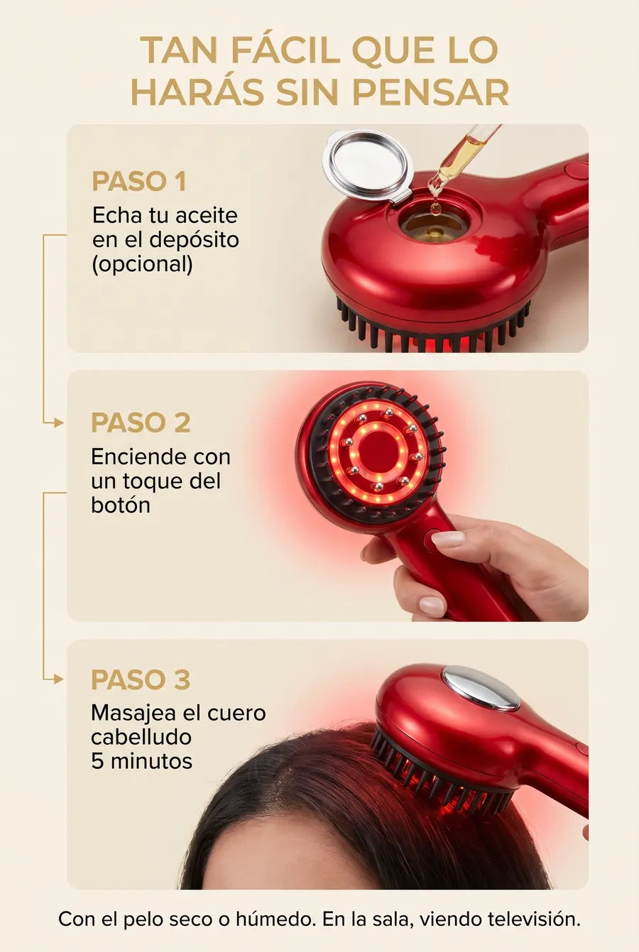 Cepillo Masajeador Capilar Luz Roja - 06_modo_uso