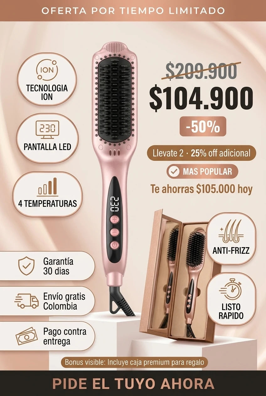 Cepillo Alisador TOPMA - 10_oferta