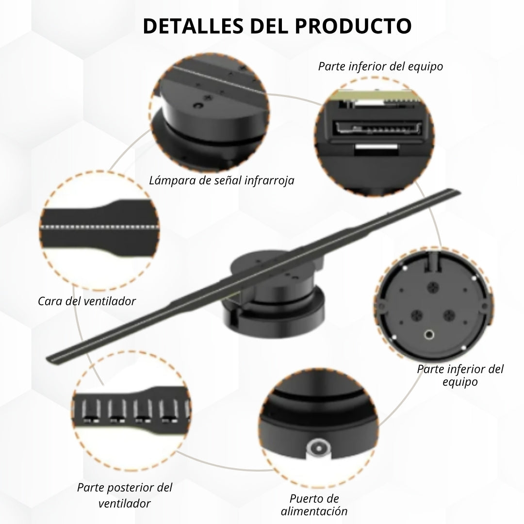 NeoHolo™ - Proyector Holografico