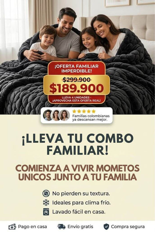 Combo Familiar - Cobija Premium