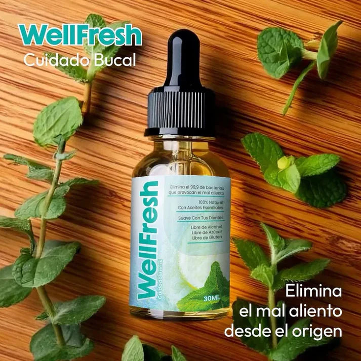 WellFresh: El secreto natural para un aliento fresco todo el día