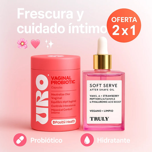 Combo Premium de Cuidado Íntimo: Equilibrio Interno + Piel Sedosa