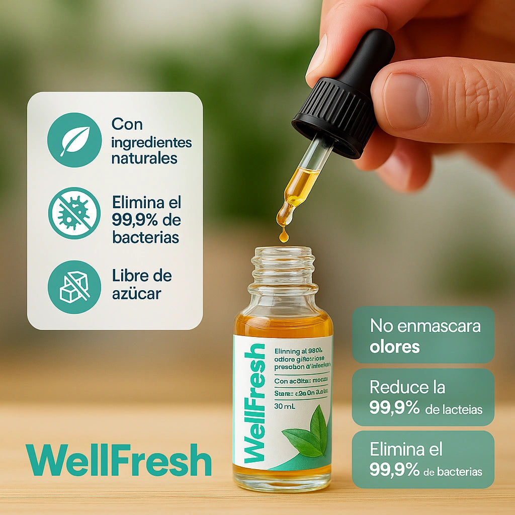 WellFresh: El secreto natural para un aliento fresco todo el día