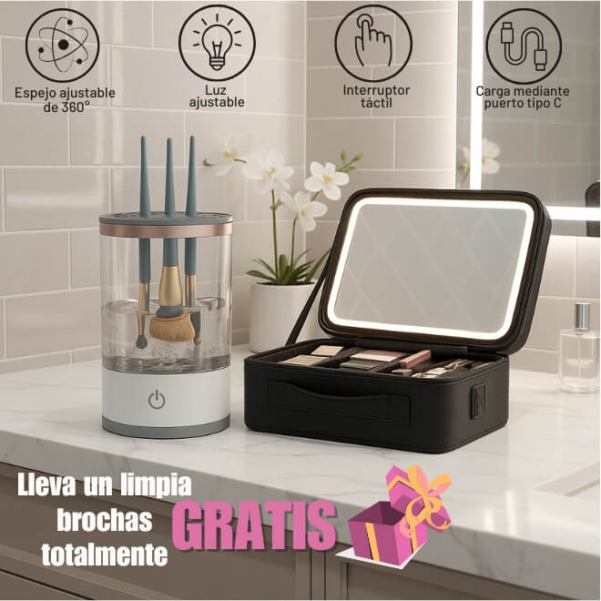 Belleza Sin Límites: Maquillaje Impecable en Cualquier Lugar + Regalo Gratis