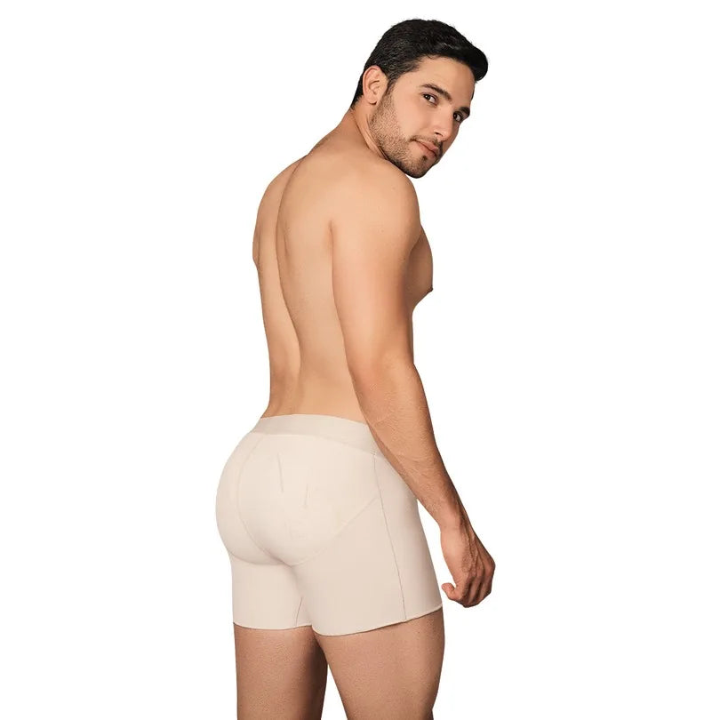 Boxer levanta cola para hombre - g06_beige_espalda