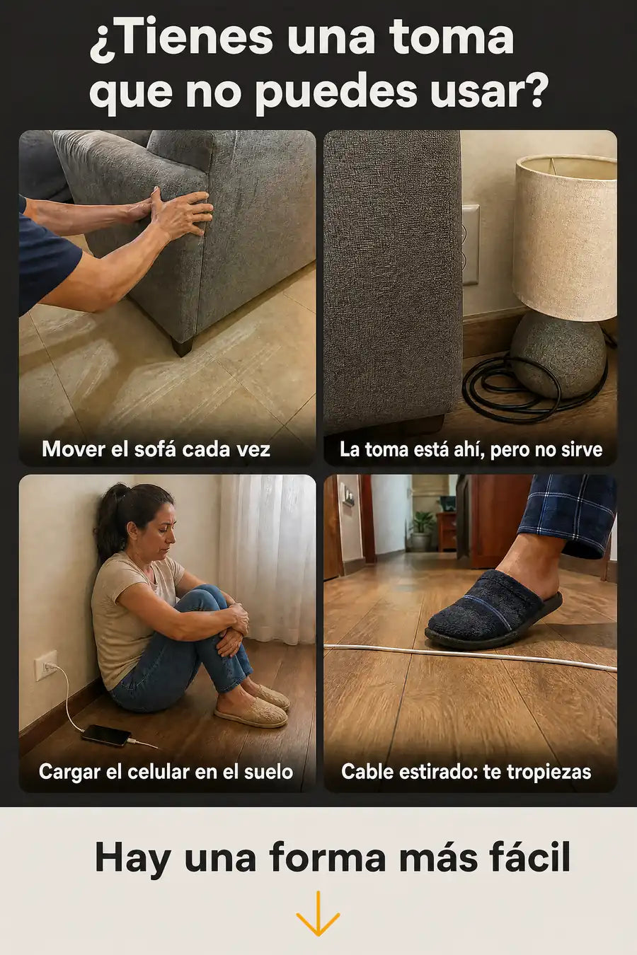 Extensor de toma corriente - g02_dolor