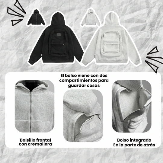 TravelHood™ – El Buzo que Viaja Contigo