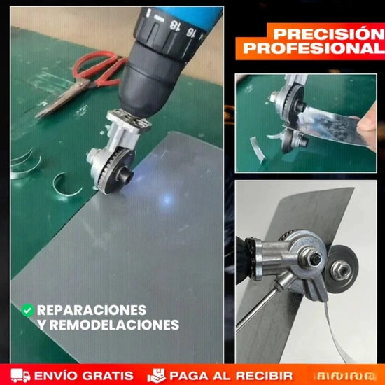 CortaFácil Max™— Convierte tu taladro en una cortadora poderosa