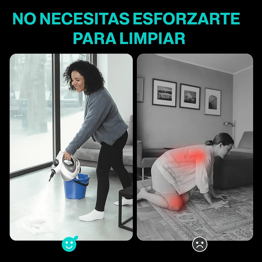Máquina de Limpieza a Vapor Presurizada Todo en Uno