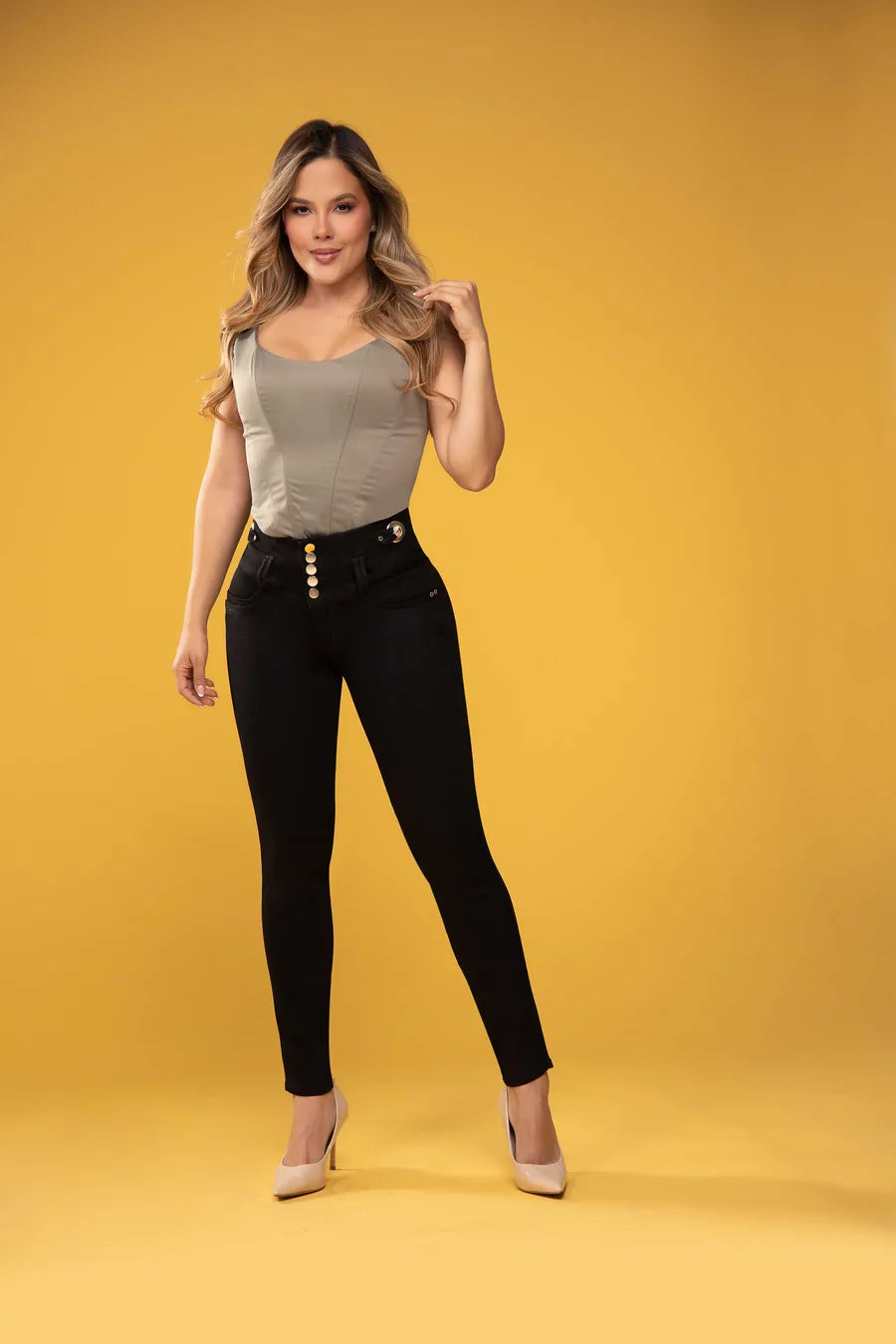 Jean con faja interna - g06_negro