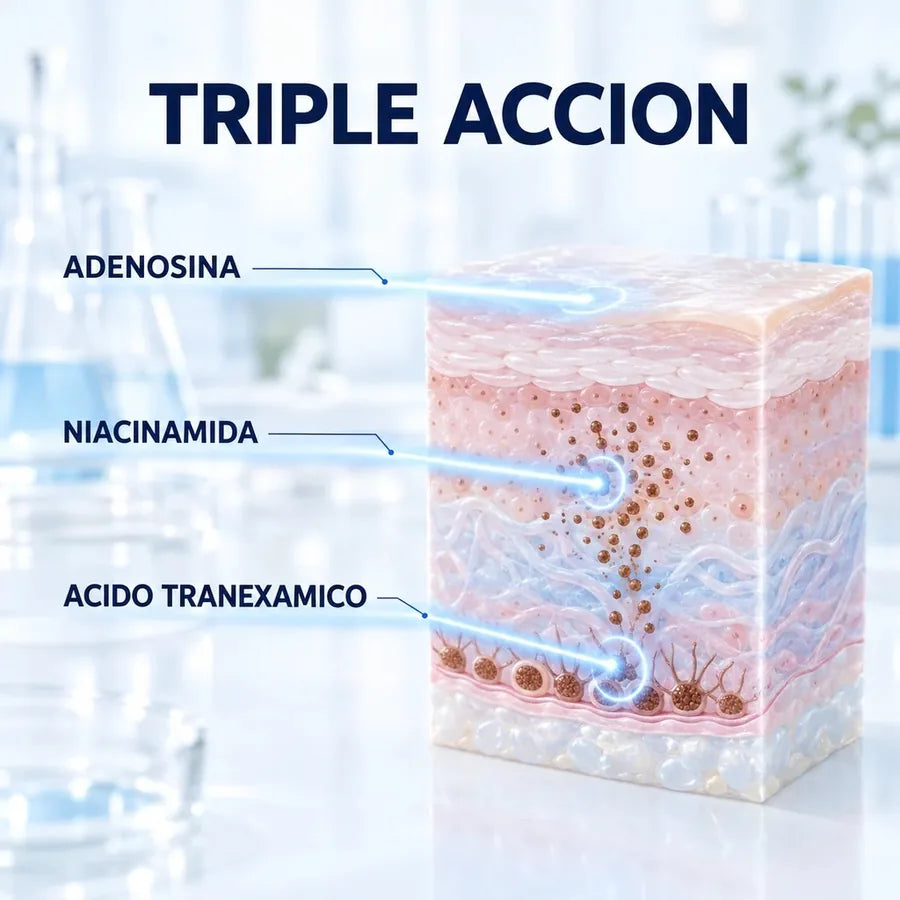Lindonia TX-Cream crema con ácido tranexámico y niacinamida 50 g - g05_triple