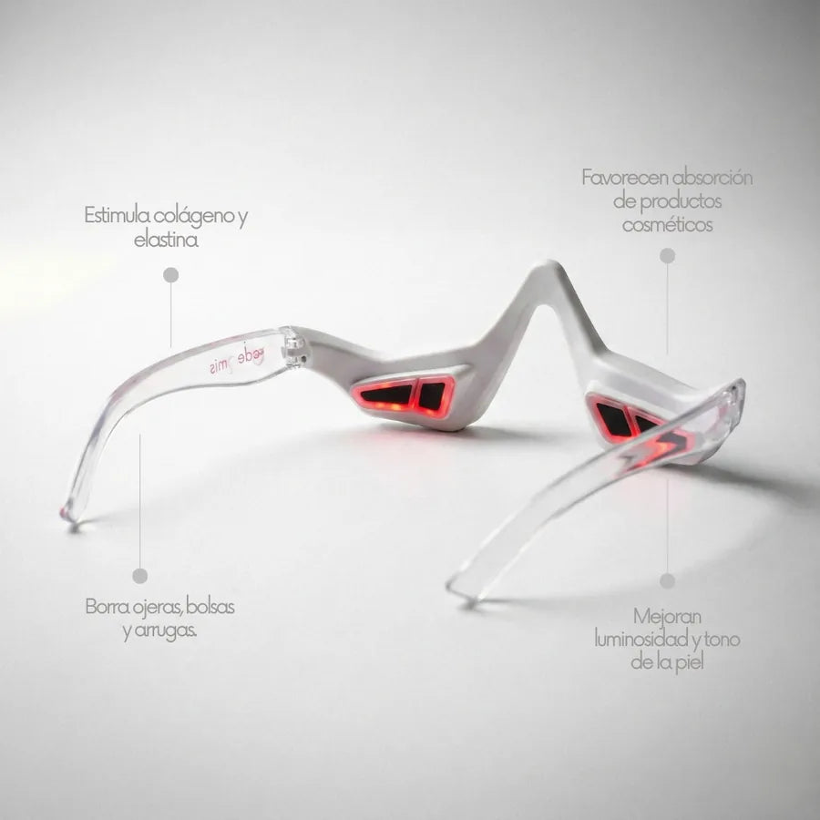 Redermis - Gafas Luz Roja Anti Ojeras y Bolsas - g05_diagrama