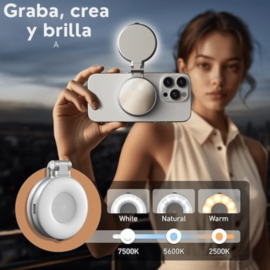 Lumina GlowUp™ - Luz Magnética